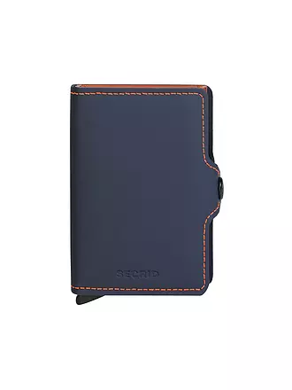 SECRID | Twinwallet MATTE night blue-orange | 